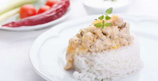 Курица в сметане