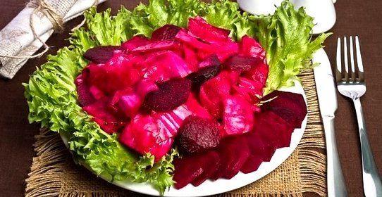 Капуста квашеная со свёклой