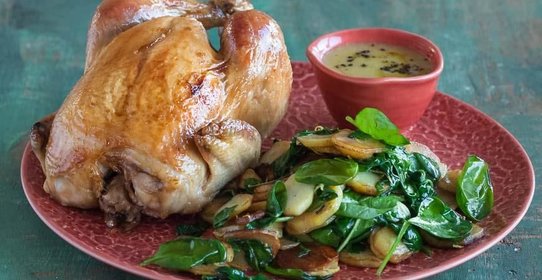 Курица, запеченная в фольге