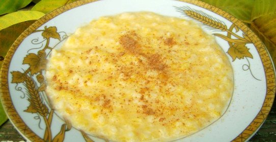 Тыквенная каша в мультиварке