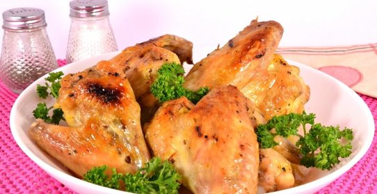 Куриные крылышки-гриль в микроволновке