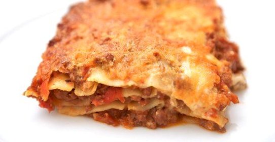 Лазанья болоньезе со сметаной