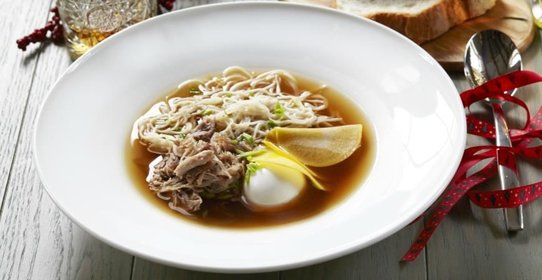 Лапша с уткой