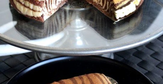 Торт «Зебра»