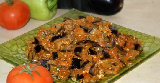Рагу из баклажанов