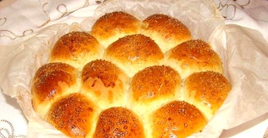 Булочки с курагой