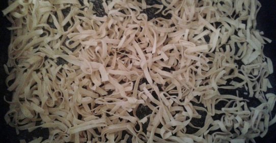 Домашняя яичная лапша