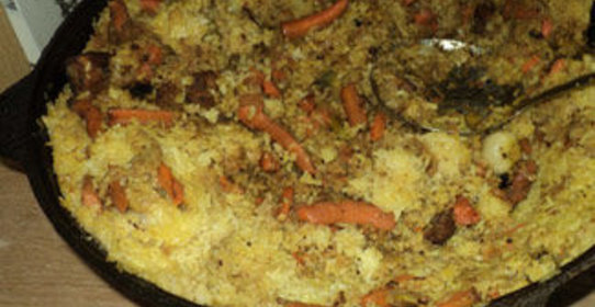 Плов на открытом огне