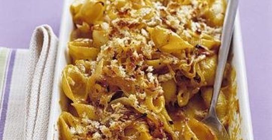 Запеченная паста со сквошем