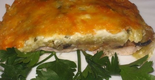 Отбивные под шубой в духовке