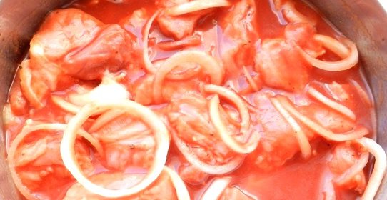 Вкусный маринад для шашлыка из свинины