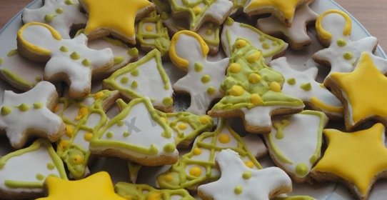 Новогоднее печенье