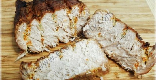 Буженина к пиву в горчичном соусе