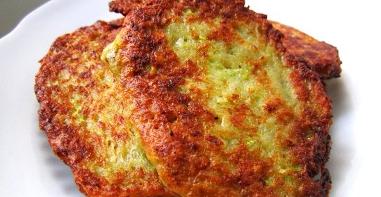 Картофельные драники с кабачками