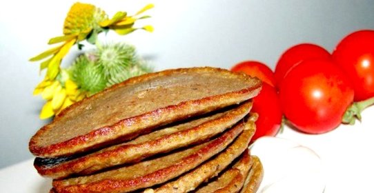 Оладьи печеночные нежные