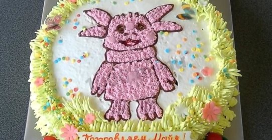 Торт Лунтик