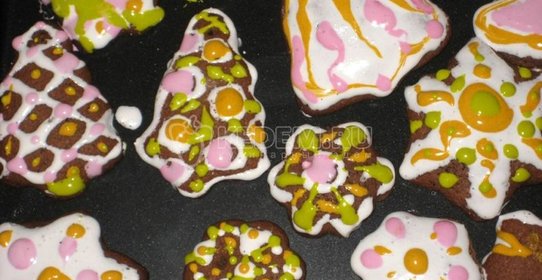 Имбирные пряники расписные