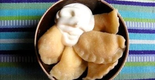 Вареники с творожной начинкой