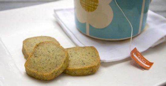Печенье с чаем и апельсиновой цедрой