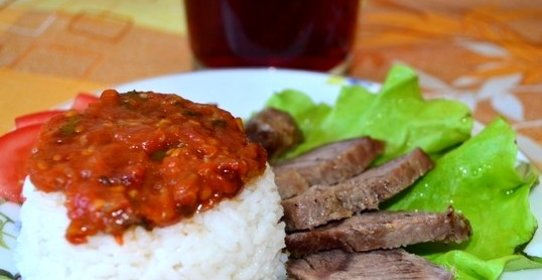 Телятина в духовке в фольге