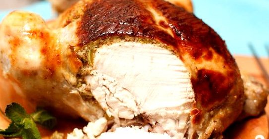 Фаршированная курица