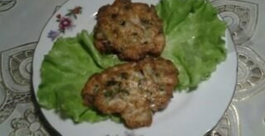 Рубленые котлеты из свинины