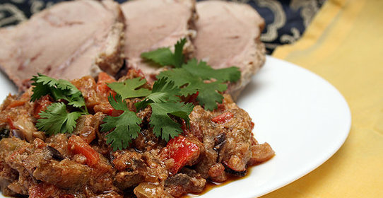 Овощи в сметане