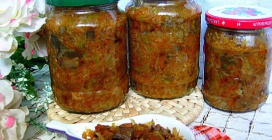 Солянка с грибами