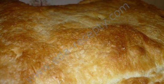 Пирог из слоеного теста