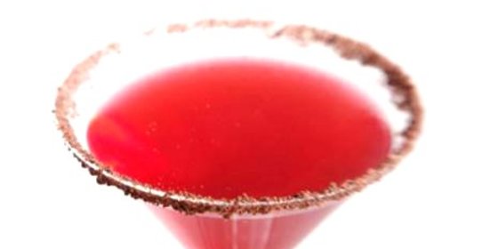 Малиновый коктейль с водкой