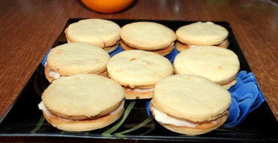 Апельсиновое печенье