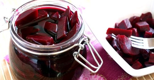 Свекла, маринованная с хреном