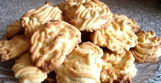 Печенье через мясорубку с маргарином