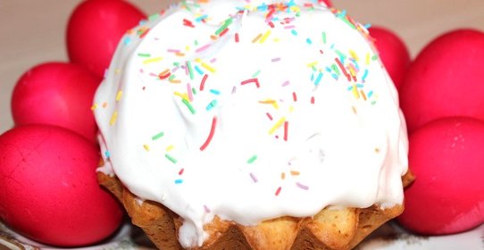 Бездрожжевой кулич