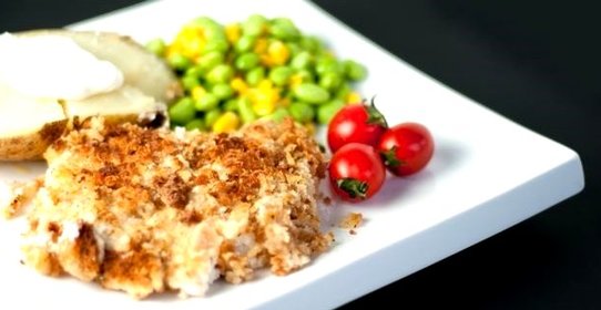 Куриная грудка в сметане