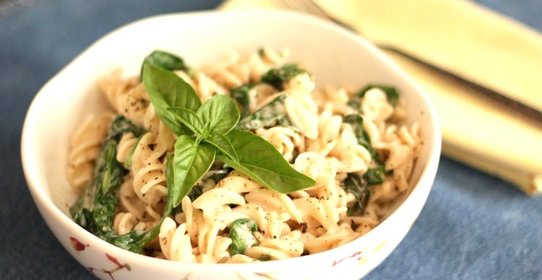 Паста со шпинатом