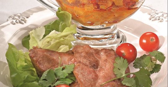 Цветная капуста с йогуртовым соусом