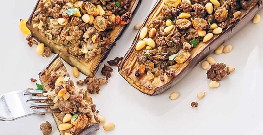 Фаршированные баклажаны