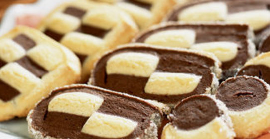 Шахматное песочное печенье от Le Cordon Bleu