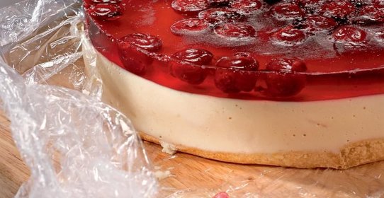 Творожный торт с фруктами