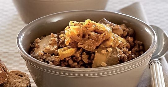 Гречневая каша с берберской смесью