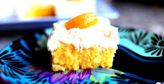 Мандариновый пирог