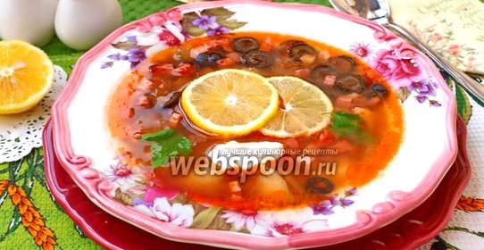 Солянка с картошкой