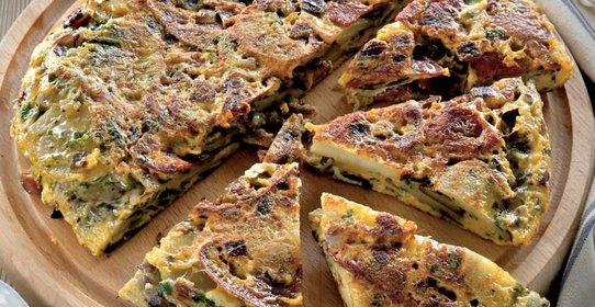 Испанская тортилья с чоризо