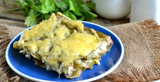 Лазанья с фаршем в духовке