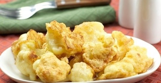 Цветная капуста в кляре в духовке