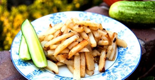 Картофель жареный