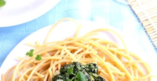 Лимонная паста с травами и черным перцем горошком