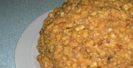 Торт Муравейник без выпечки