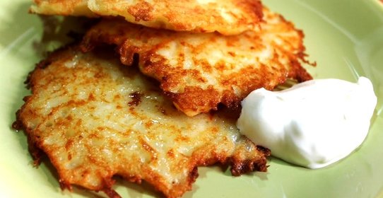 Вкусные картофельные драники